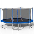 14 Ft  Outdoor Trampoline With Ladder