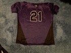 Ty Blach Game Used Worn 2022 Albuquerque Isotopes Purple Bp Jersey Rockies
