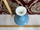 Vintage Chinese Porcelain Blue Glazed Vase 
