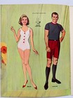 Whitman  bride And Groom  1968 - Original Vintage Paper Dolls - Uncut