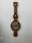 Antique Rare Tiger Maple   Birdseye Barometer Court Exeter 42   1800s