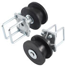  4-pack  4  Square Post X 2  Square Gate Frame Premium Nylon Cantilever Roller