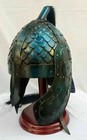 Norman Viking Warrior Helmet Medieval Steel Knight Armor Helmet