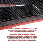 Real Carbon Fiber V-style Rear Spoiler Wing For Audi A4 2013-2016