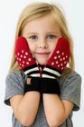 C c Kids Fleece Lined Patriotism American Flag Usa Mitten Gloves 2-6 Years Old