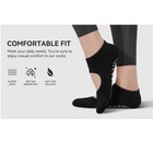 2 4 pilates Socks With Grips For Women yoga Socks  Crew Non Slip Women For Barre