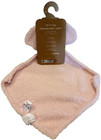 New Levi And Emmie Pink Elephant Feather Knit Plush Baby Security Blanket Lovey