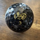 Vice Vice 3 Golf Ball Black gold Gold  nice Birdie  Logo Graphic For Golf