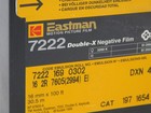 Kodak Eastman 7222 100  Motion Picture Double-x Negative Film  new Old Stock 