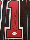 Dennis Rodman Autographed Custom Bulls Jersey Beckett Coa Wa98921