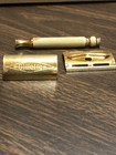 Vintage Gillette Gold Plated Ball End Safety Razor