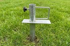 Ocean Fishing Rod Holder   Multipurpose Umbrella Ground Stake Holder 18  Steel
