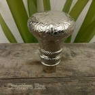 Vintage Nautical Style Designer Shiny Silver Brass Handle For Walking Stick Cane