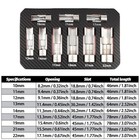 10-22mm Oxygen Sensor Tool Kit  9pcs Socket Wrench For Sensor Removal install