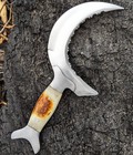 Fantasy Knife   10  Boline Moon Crest Ritual Sickle Curved Blade Wiccan Pagan
