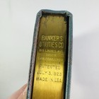 Vintage Birmingham Trust National Bank Metal Bank Lock Safe Deposit Box No Key