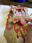 Large 11   x9    Victorian Die Cut Pop-up Valentines Day Card Camel Pyramids