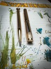 Flexible Nib   Vintage Wahl Gold Filled Ring Top Fountain Pen Set   Restored 