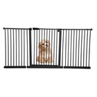 65 3 -68 8  Extra Wide Baby Safety Gate Mount Adjustable Metal Walk Through