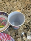 Rare 2009 Chuck E  Cheese s Kids Melamine Mixed Set Plate Bowl Cup Fork Spoon