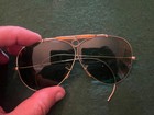 Wwii Bausch   Lomb  b l  Ray-ban 1 10 12k Gf Shooter Aviator Sunglasses  In Case