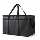 79l Insulated Food Delivery Bag Thermal Waterproof Pizza Bag For Catering Grocer