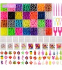 11 860  Rubber Bands Refill Set  Bracelet Making Kit For Kids  Loom Bands    