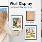 11x14 Picture Frame 1 Pack  Photo Frame With Hd Plexiglass  Display Wall Mount