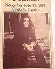 Bonnie Raitt Michael Franks Concert Promo Celebrity Theatre Nov 16 17 1977 Rare