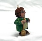 Bilbo Baggins Painted Resin Christmas  Ornament    the Hobbit    Rankin Bass 2 85   