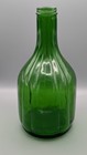 Rare Vtg 40s Green Duraglas Refrigerator Water Bottle Jug Ribbed Glass Pat 92828