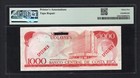 Costa Rica 1000 Colones Nd 1975-89  P250 256  printer s Model  Very Fine Top Pop