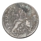 1788 Vermont Colonial Copper Coin Low Grade Details Bust Right
