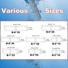 Magnetic Stir Bar Set  Lab Type-b Mixed Size Ptfe Magnetic Stirrer Mixer Stir Ba