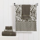 Trefoil Filigree 6-piece Reversible Yarn Dyed Jacquard Towel Set - Bath Towel   
