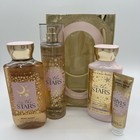 Bath   Body Works In The Stars Gift Set Body Wash Mist Lotion Cream Gift Bag