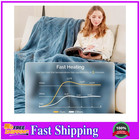 Electric Heated Blanket Queen 84 x90  Dual Control 10 Heat Levels Auto-off