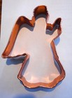 Wilton - Christmas   Angel  Copper Cookie Cutter With Rolled Edge - 5-1 2  Tall