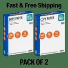  2 Pack  Pen gear Copy Paper  8 5  X 11   20 Lb  White  500 Sheets total 1 000