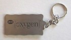 Xena Warrior Princess - Official Oxygen Logo Raised Silver Metal Keyring - Rare