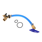 6 0l Diesel Oil Cooler Flush Kit For 03-10 Ford W anodize Adapter Air Pressure 