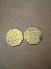 New York City Strip Tease Adult Peep Show Token Show World Center 42 St Ny 