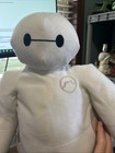 Disney Store Plush Big Hero 6 Baymax White Grey 15  Stuffed Toy Nwt Disney Stamp