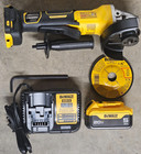 Dewalt 20v Max Xr Brushless Vsr Angle Grinder W  5ah Battery Model  Dcg410vsb