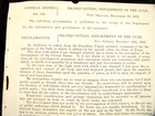 Civil War Louisiana General Banks Command Order 1862