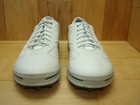 Men   s 12 Xw Ecco Hydromax White Leather Golf Shoes Spikeless  Very Little Wear