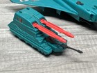 Vtg 1989 Mega Force Triax Backlash Air Assault Rapid Deployer W  Vehicles Kenner