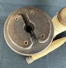 Antique Industrial Wooden Textile Thread Spools Lot Of 3 