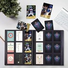 360 Card Pocket Binder With Elastic 9 Pocket Trading Cards Album Folder  Black