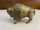 Vintage Cast Iron Standing Buffalo  Savings Bank